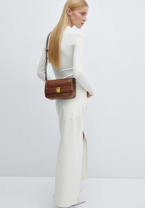 MANGO - Bag luxor - medium brown