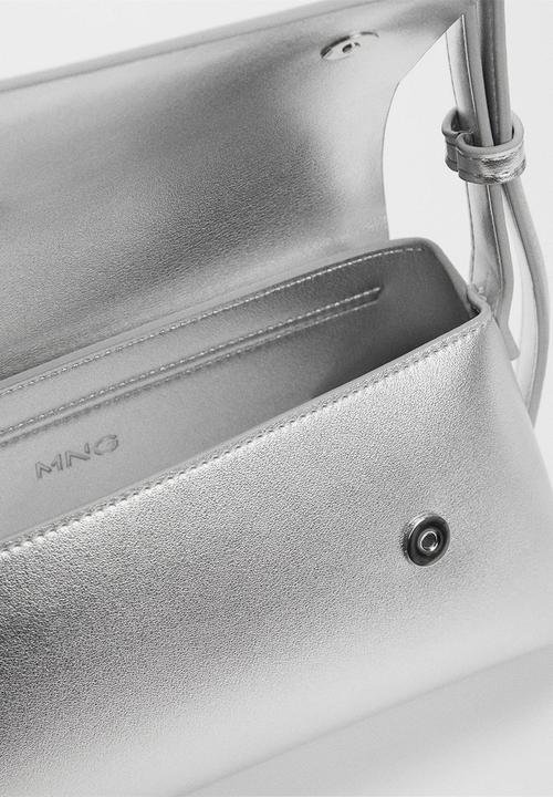 MANGO - Bag lucer - silver