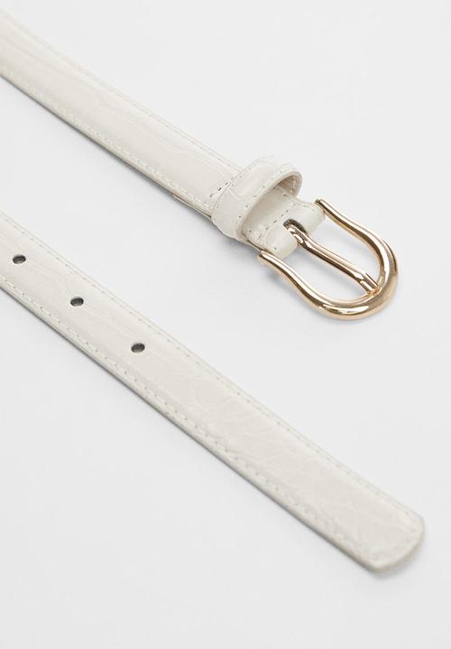 MANGO - Belt Nico - light Beige