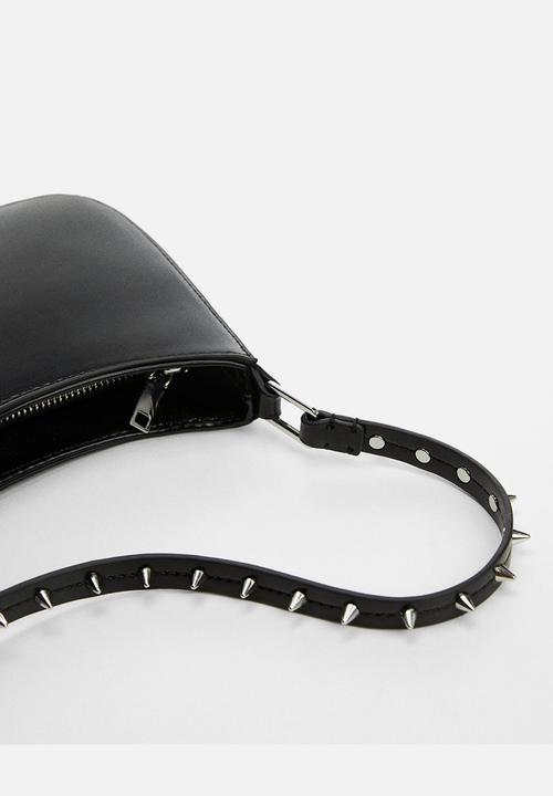 MANGO - Bag g- punk shoulder bag - black
