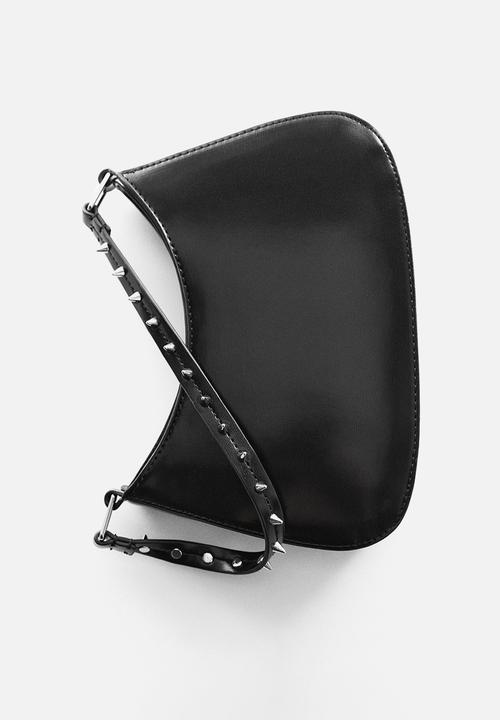 MANGO - Bag g- punk shoulder bag - black