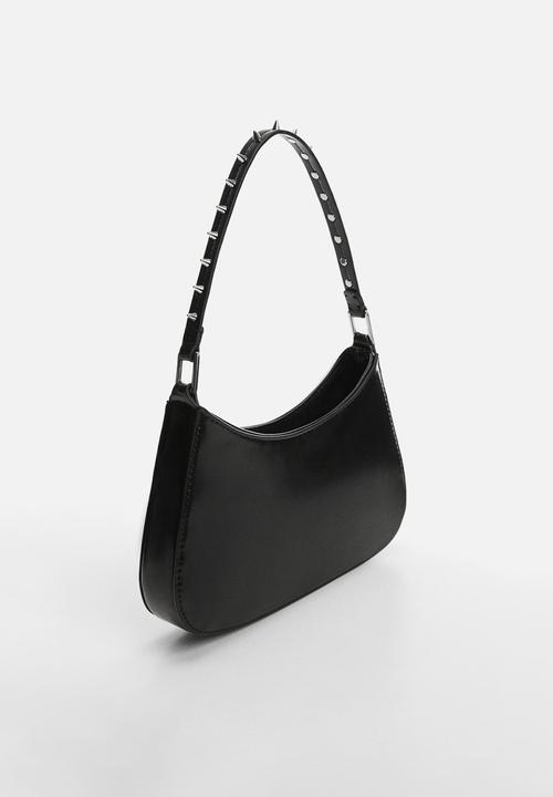 MANGO - Bag g- punk shoulder bag - black