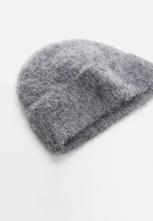 MANGO - Hat mochi - medium grey