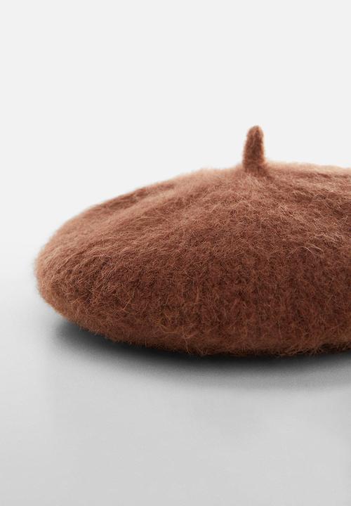 MANGO - Hat bonnie - brown