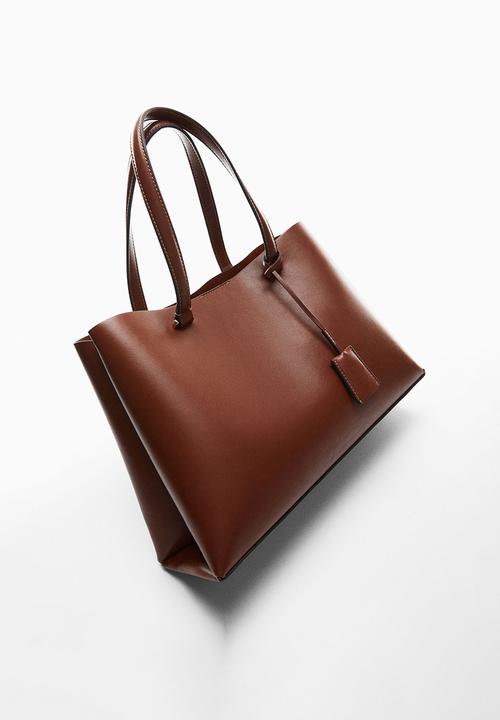 MANGO - Bag bello-cu - medium brown