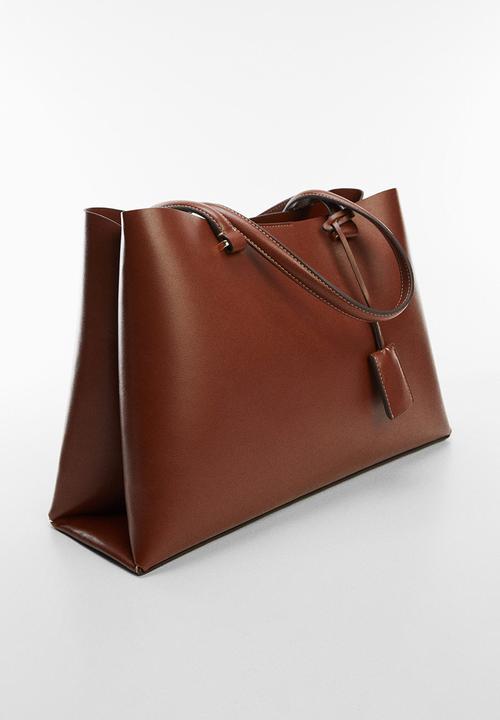 MANGO - Bag bello-cu - medium brown