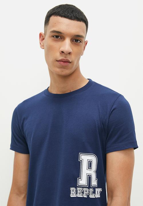 Replay - T-shirt - deep navy 