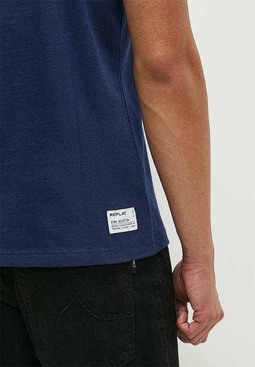 Replay - T-shirt - deep navy 