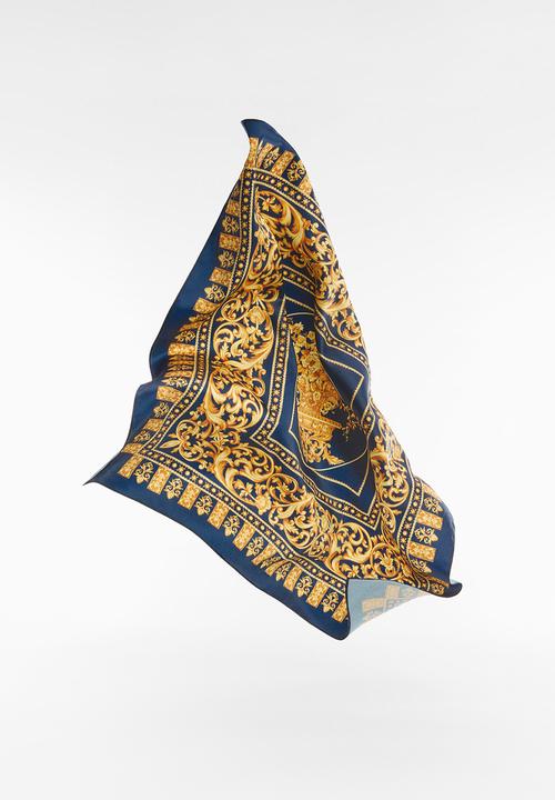 MANGO - Neck scarf Medea-Navy