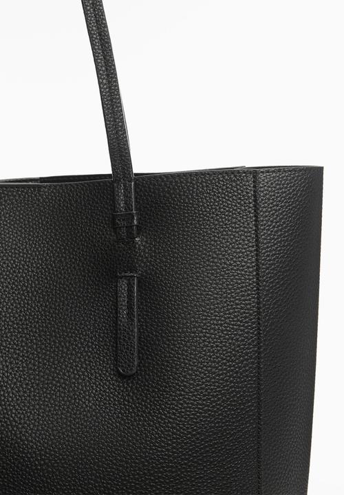 MANGO - Bag peonia -99 - black