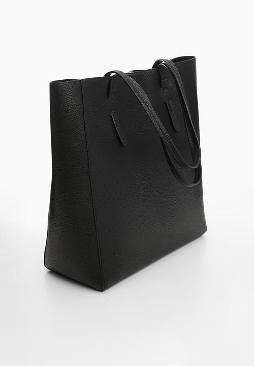 MANGO - Bag peonia -99 - black