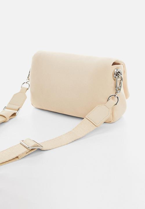 MANGO - Bag mch kenda Top handle - Natural