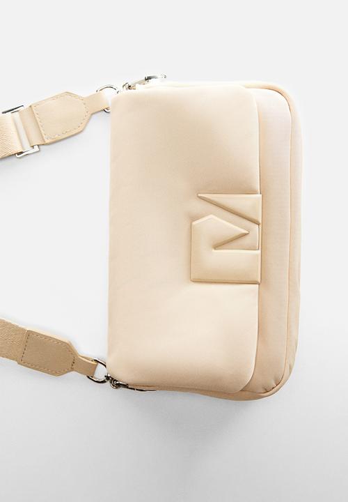 MANGO - Bag mch kenda Top handle - Natural