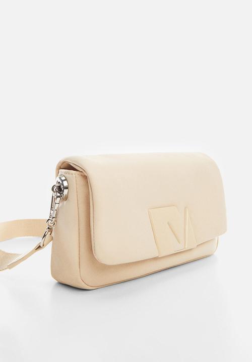 MANGO - Bag mch kenda Top handle - Natural