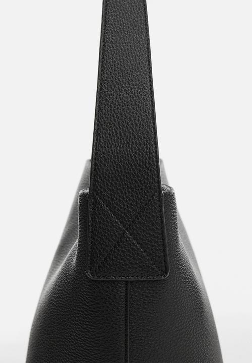 MANGO - Bag rica - black