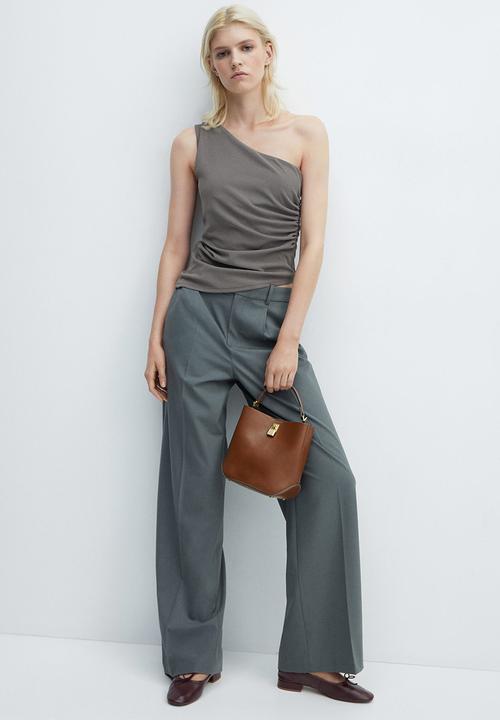 MANGO - Bag miguel - medium brown