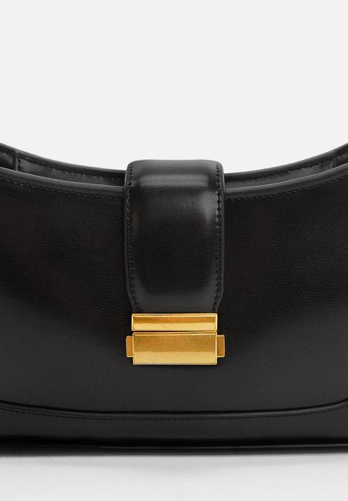 MANGO - Michelle shoulder bag-black