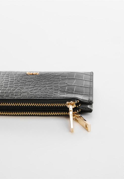 MANGO - Card Holder Leanor - Black