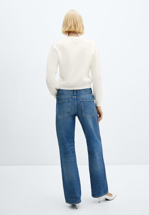MANGO - Cardigan Elegante - Natural