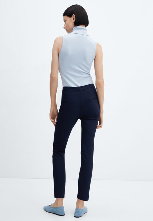 MANGO - Trousers Malu5-H - Midnight Navy