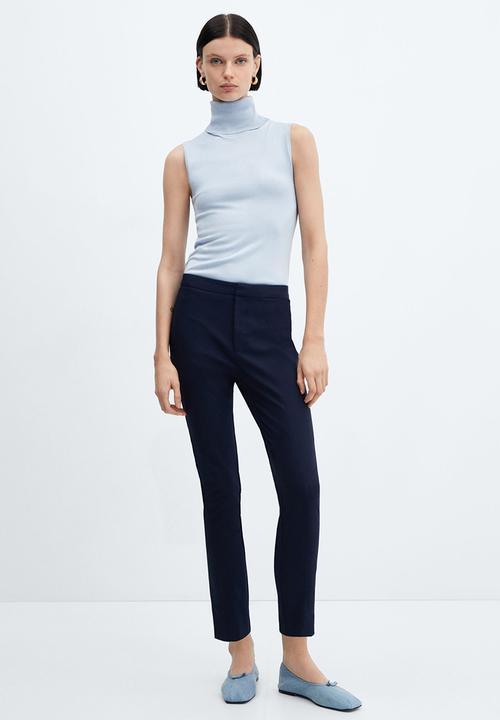 MANGO - Trousers Malu5-H - Midnight Navy