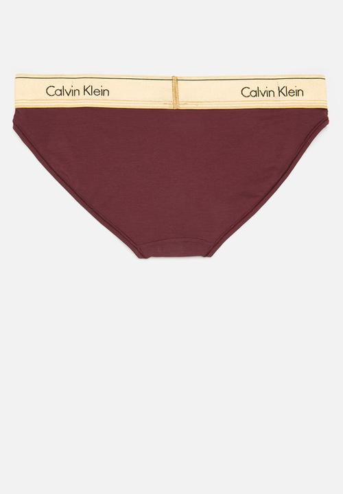 Calvin Klein - Egex bikini - tawny port