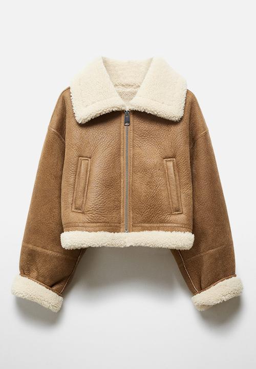 MANGO - Jacket crawford - light beige