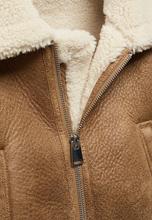 MANGO - Jacket crawford - light beige