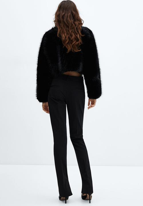 MANGO - Jacket boleta - black