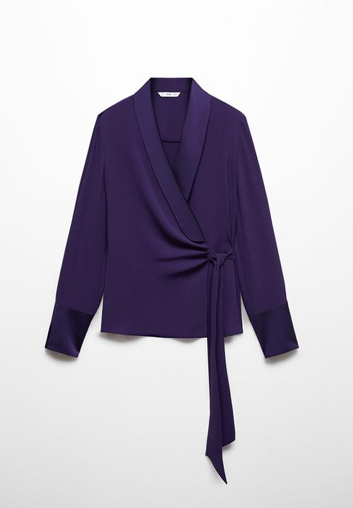 MANGO - Blouse Rider - Midnight Navy
