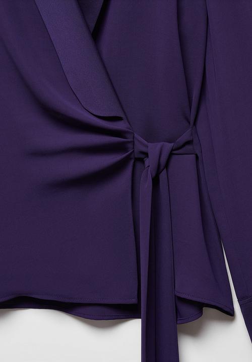 MANGO - Blouse Rider - Midnight Navy