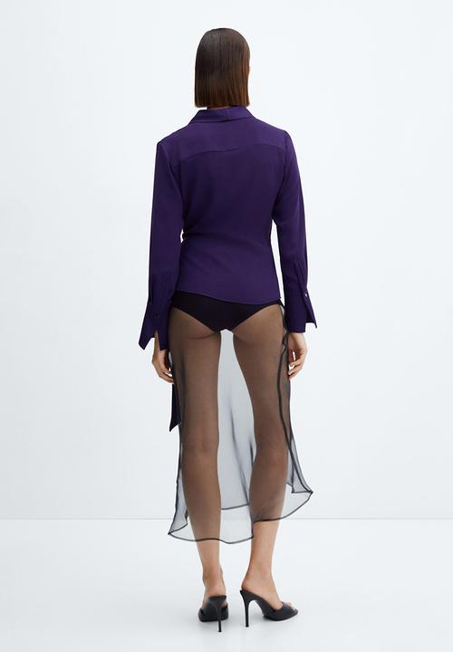 MANGO - Blouse Rider - Midnight Navy