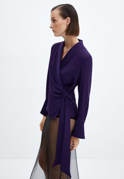 MANGO - Blouse Rider - Midnight Navy