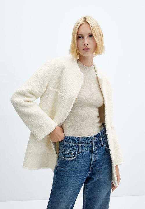 MANGO - Jacket judy - light beige