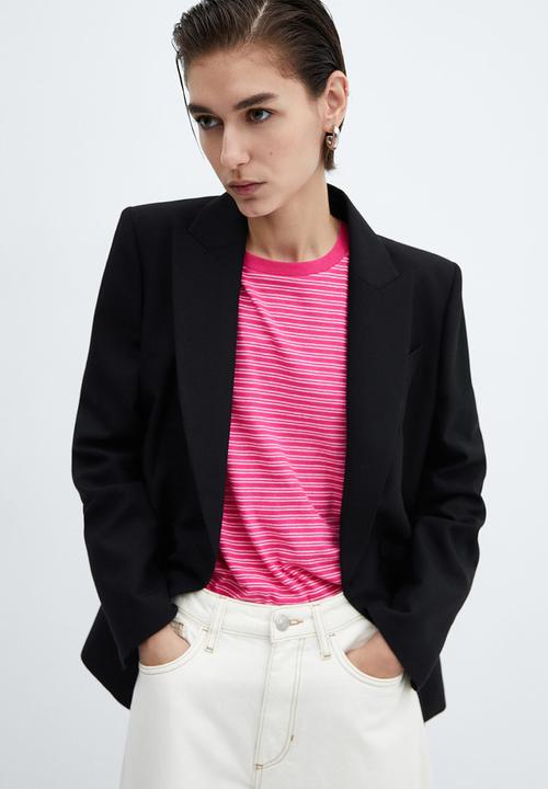 MANGO - T-Shirt Bella-H - Bright Pink