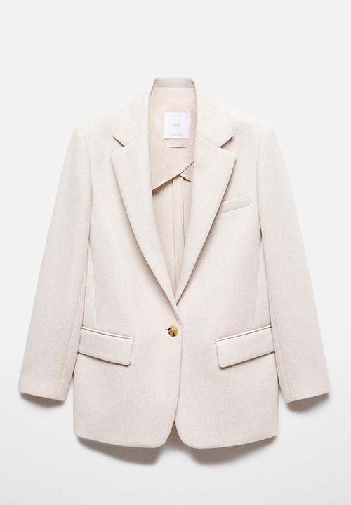 MANGO - Blazer tulum - light beige
