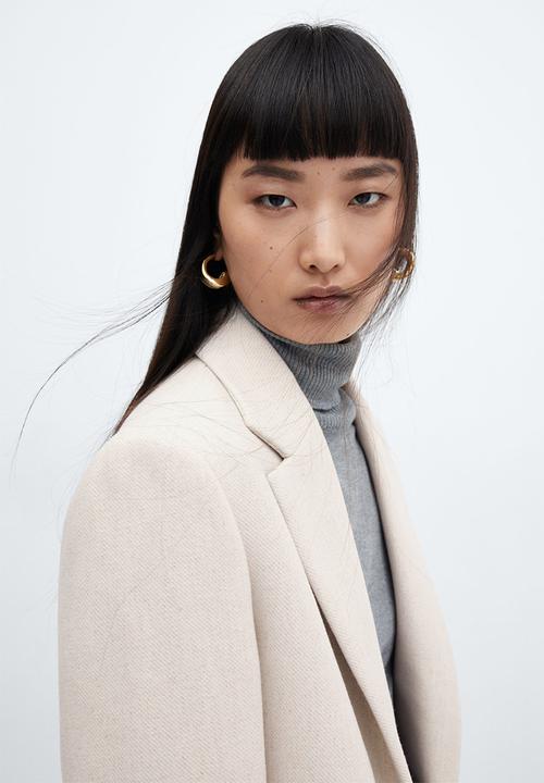 MANGO - Blazer tulum - light beige