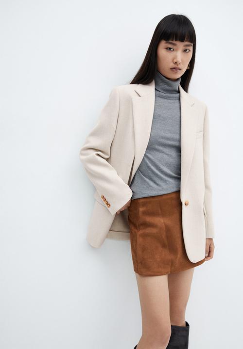 MANGO - Blazer tulum - light beige
