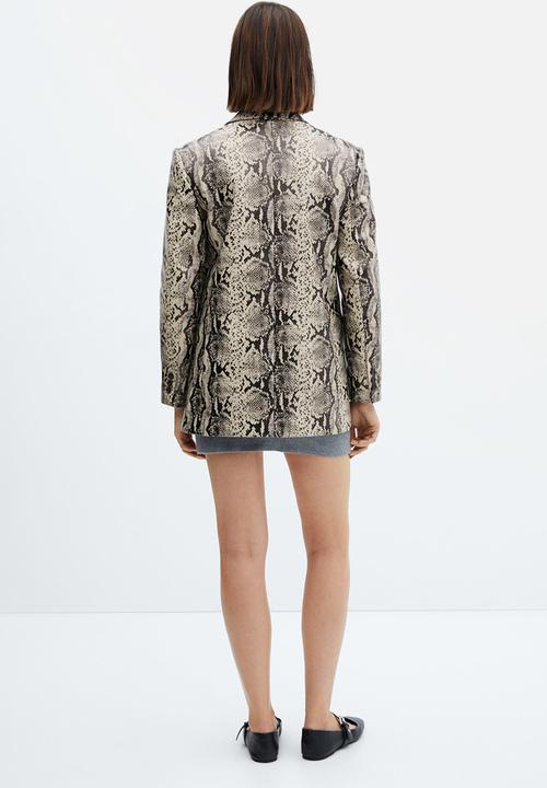 MANGO - Blazer kourtney - white