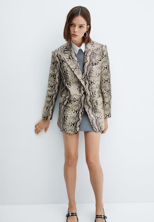 MANGO - Blazer kourtney - white