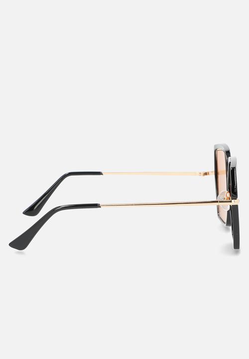 Superbalist - Carey square sunglasses - black