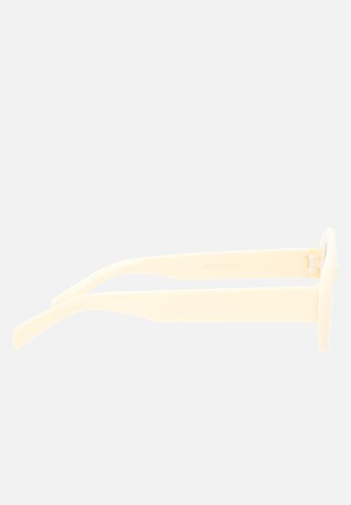 Superbalist - Nikki oval sunglasses - cream