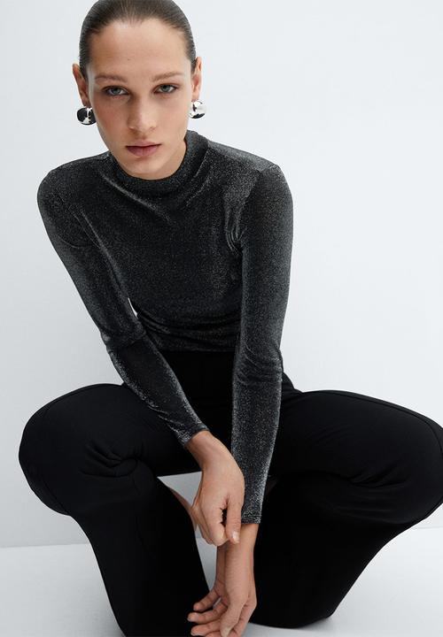 MANGO - T-shirt xmeri - gray