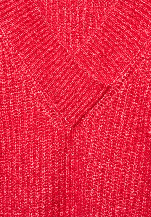 MANGO - Sweater chapi - red