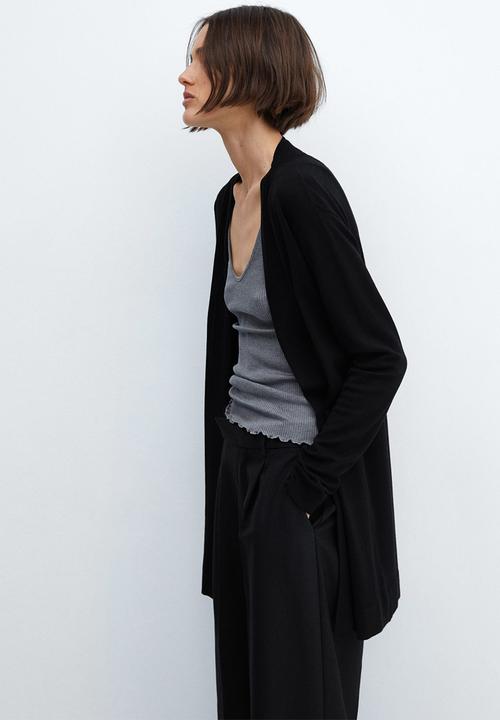 MANGO - Cardigan Alma - Black