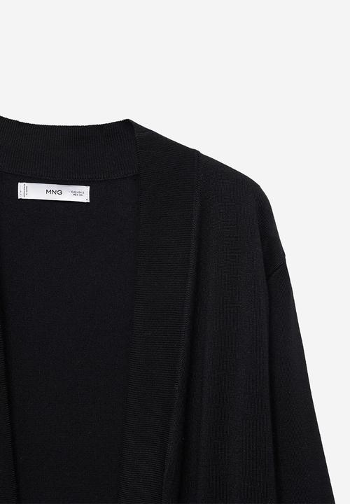 MANGO - Cardigan Alma - Black