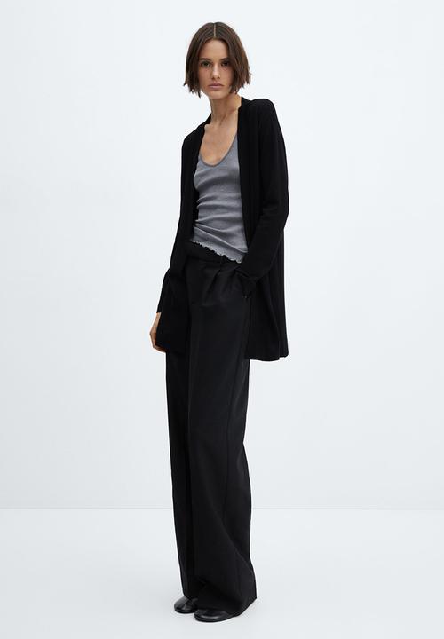 MANGO - Cardigan Alma - Black