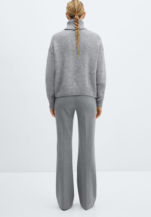 MANGO - Sweater amanda - medium gray