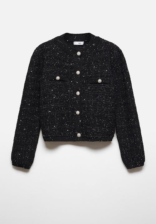 MANGO - Cardigan naomi - black
