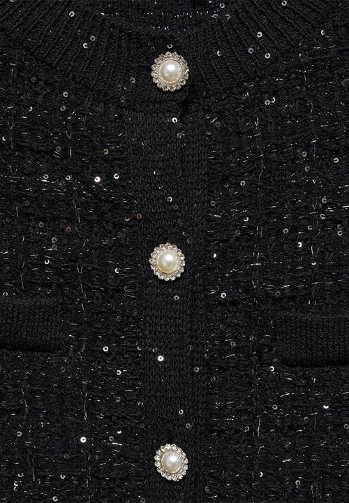MANGO - Cardigan naomi - black